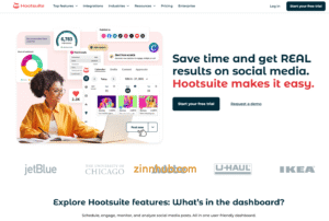 schedule social media posts and create content