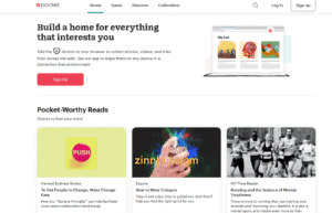 organise articles from the web
