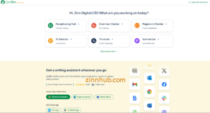 Quillbot content writing tool