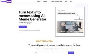 AI meme generating tool