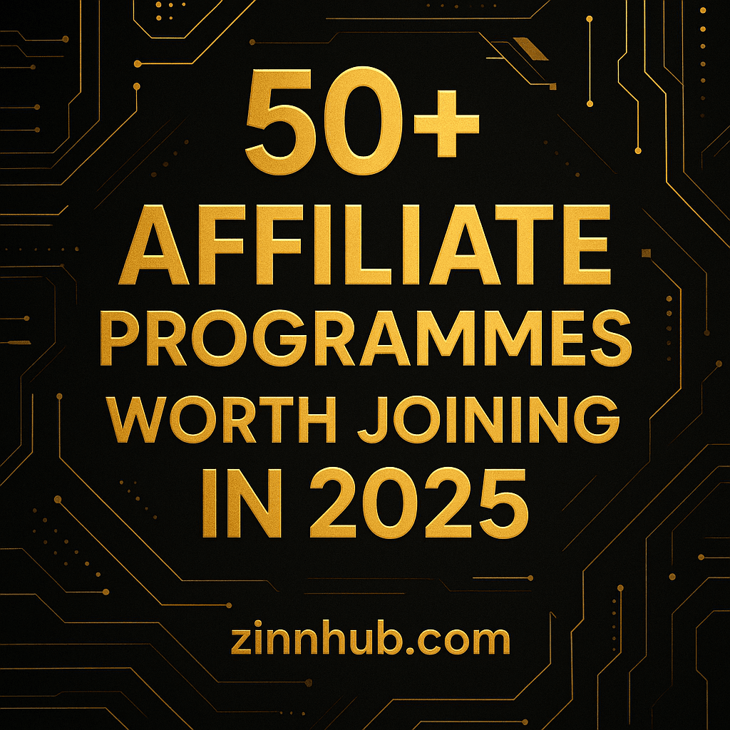 50+ Affiliate Programmes Worth Joining in 2025