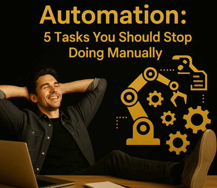 Automation: 5 Tasks You Should Stop Doing Manually