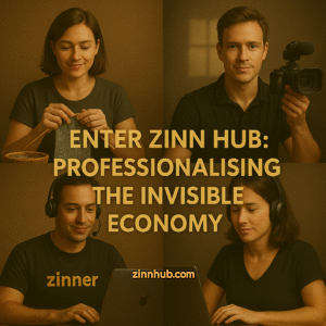 Zinn Hub Marketplace For The Freelancers Who Work Behind The Scenes Anonymously