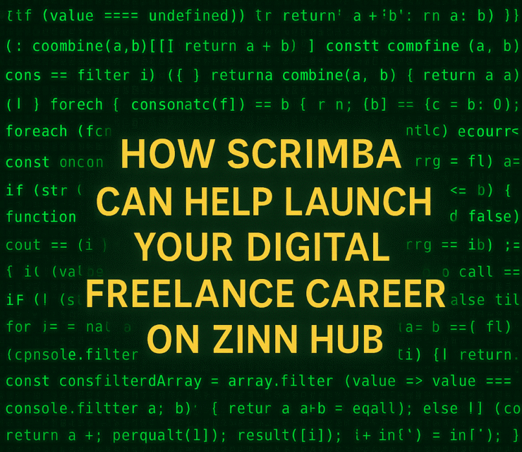 How Scrimba Can Help Launch Your Digital Freelance Career on Zinn Hub