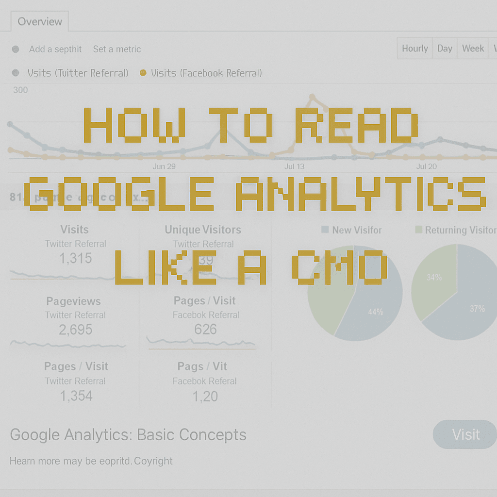 How to Read Google Analytics Like a CMO
