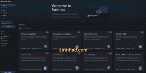 Scrimba coding website