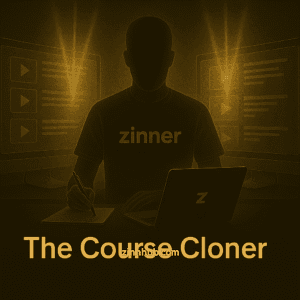 Remote Worker Zinners Making White Label Courses At Zinn Hub Marketplace