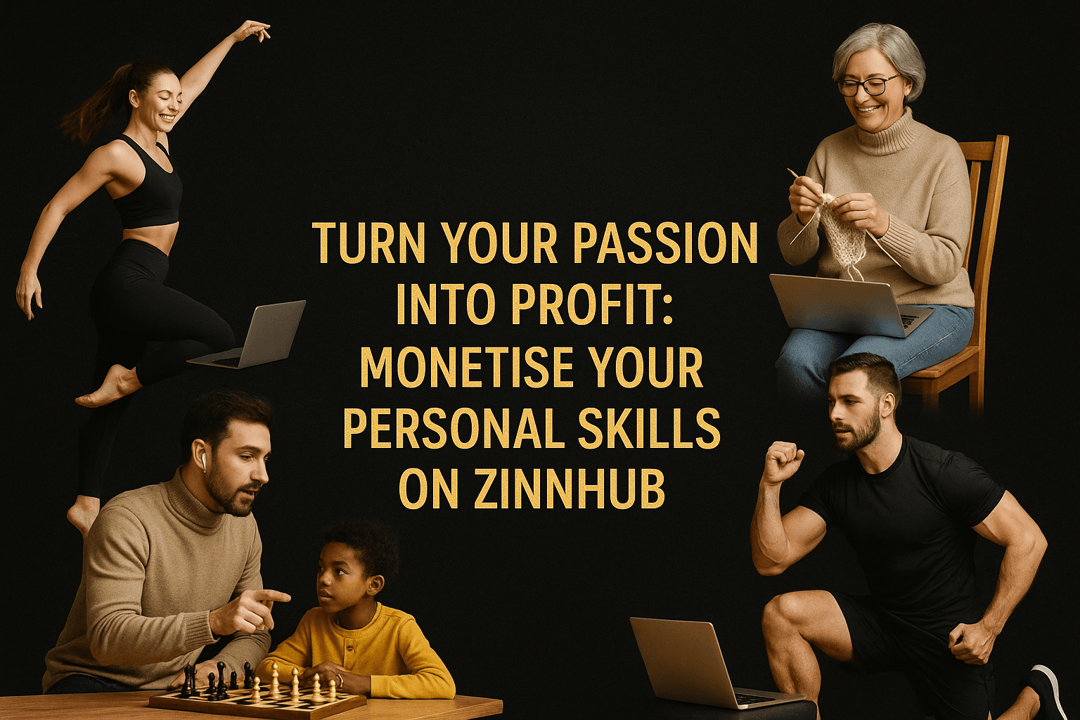 Turn Your Passion Into Profit: Monetise Your Personal Skills on Zinn Hub