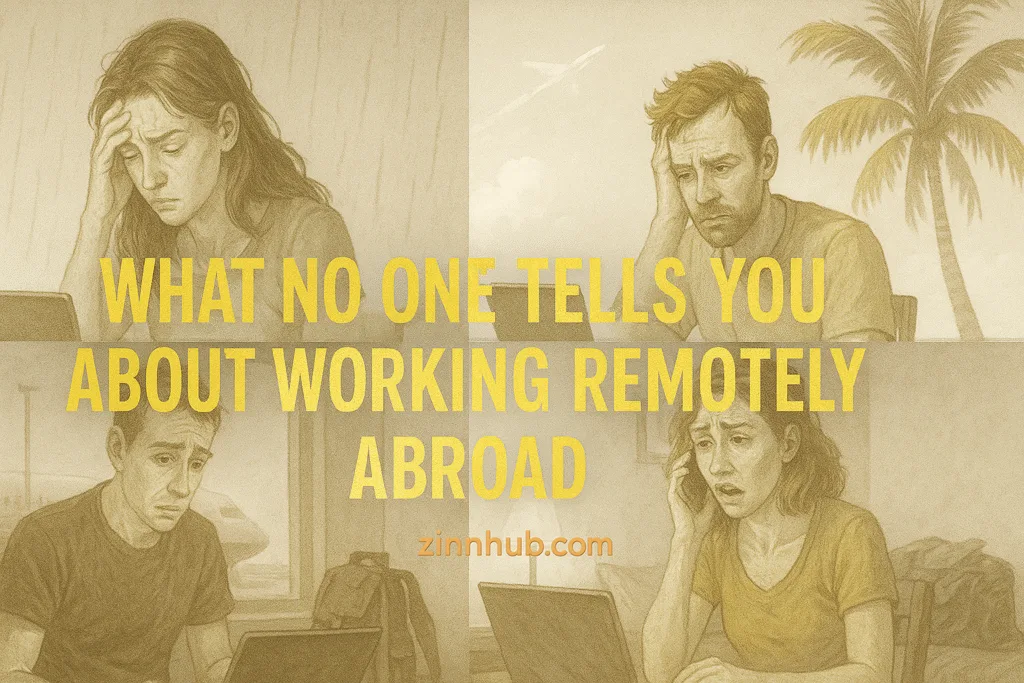 What No One Tells You About Working Remotely Abroad (But Should) 2 The Negatives For Freelancers Working Abroad