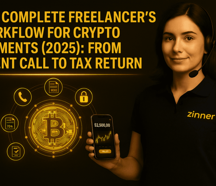 The Complete Freelancer’s Workflow for Crypto Payments (2025): From Client Call to Tax Return