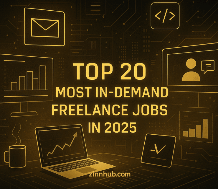 Top 20 Most In-Demand Freelance Jobs in 2025