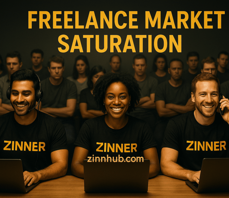 Freelance Market Saturation: Why Breaking In as a New Freelancer Feels Impossible in 2025