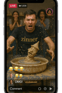 Instagram Live - Zinn Hub