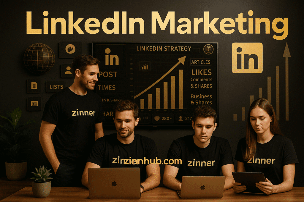 Linkedin Marketing: Your Blueprint For Professional Success In 2025 Featured Blog Image.