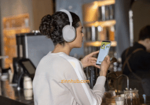 Sony Wh-1000Xm6 Noise Cancelling Headphones For Remote Workers.