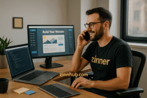 Zinn Hub Freelancer With Bipolar Multitasking.