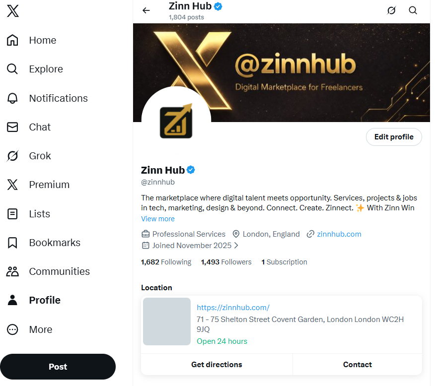 @Zinnhub X