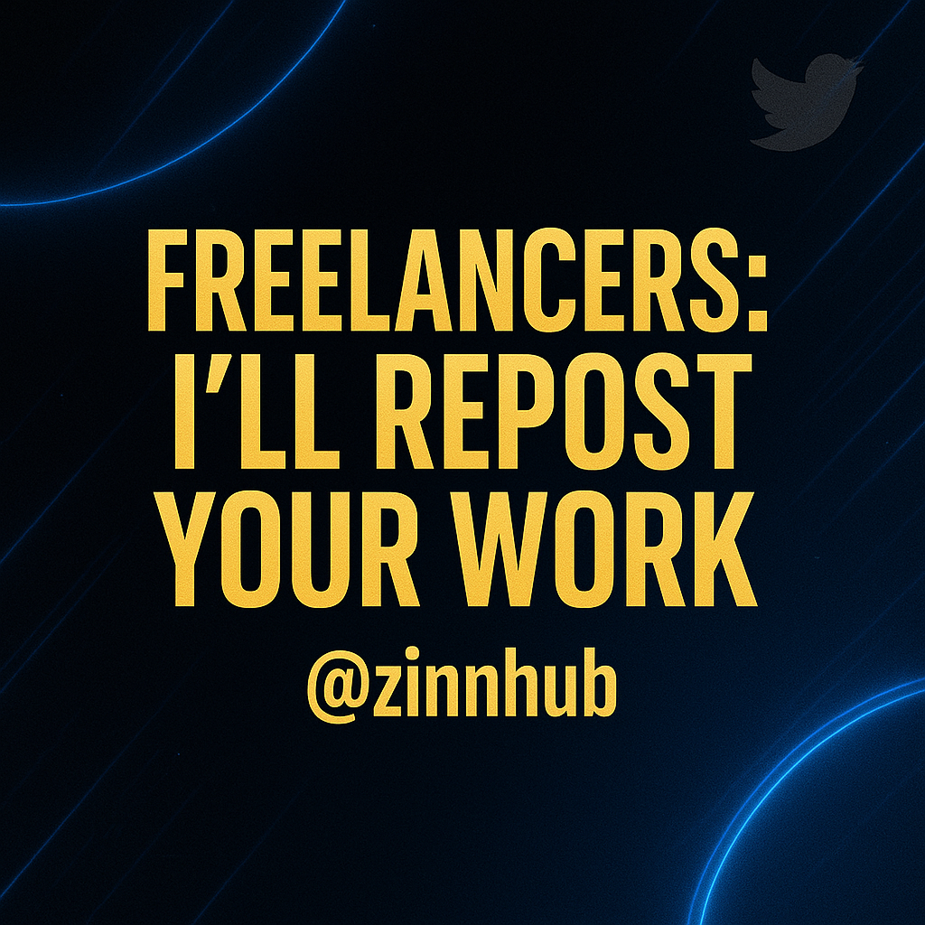 Zinn Hub X Repost For Freelancers