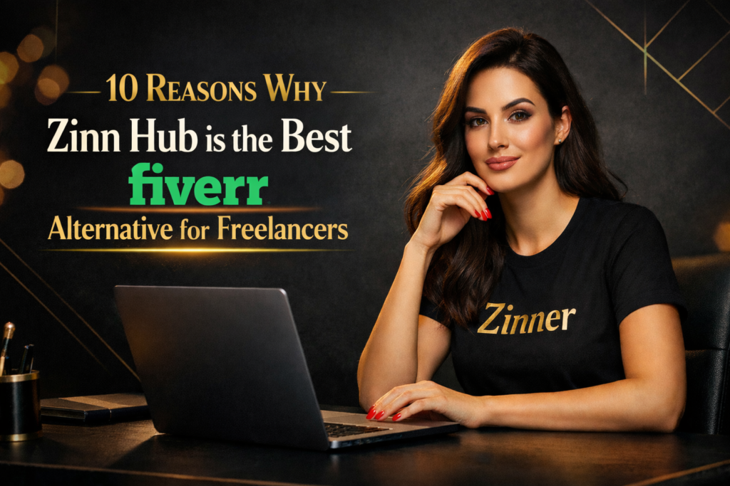 10 Reasons Why Zinn Hub Is The Best Fiverr Alternative For Freelancers 2 Best Fiverr Alternative For Freelancers
