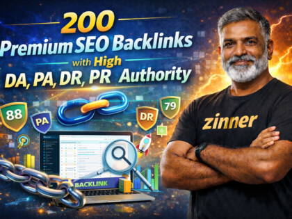 200 Premium SEO Backlinks with High DA, PA, DR, PR Authority