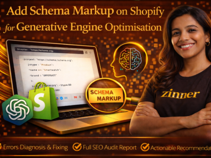 Add Schema Markup On Shopify For Generative Engine Optimisation By Zinn Digital