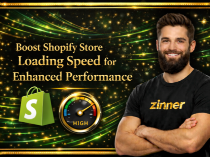 Boost Shopify Store Loading Speed for Enhanced Performance by zinn digital