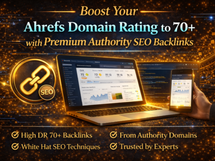 Boost Your Ahrefs Domain Rating to 70+ with Premium Authority SEO Backlinks from Zinn Digital™
