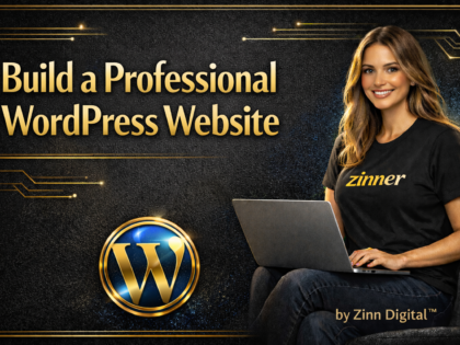 Build A Professional Wordpress Website From Zinn Digital