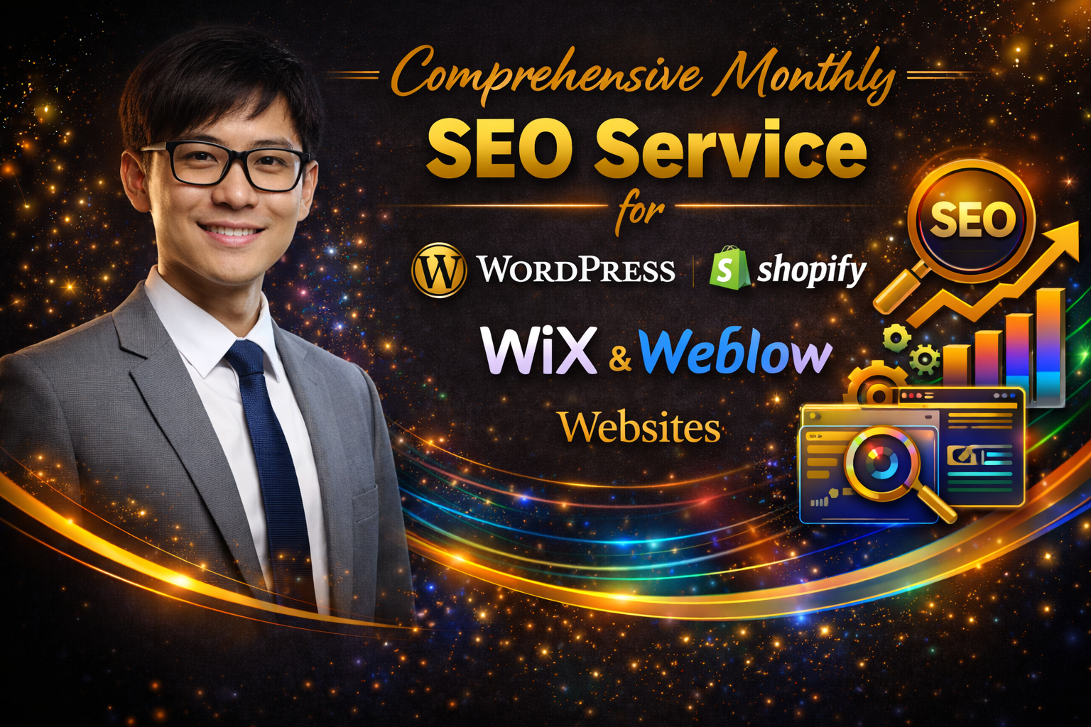 Comprehensive Monthly Seo Service For Wordpress, Shopify, Wix &Amp; Webflow Websites 1 Comprehensive Monthly Seo Service For Wordpress, Shopify, Wix &Amp; Webflow Websites