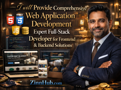 Comprehensive Web Application Development | Expert Full-Stack Developer