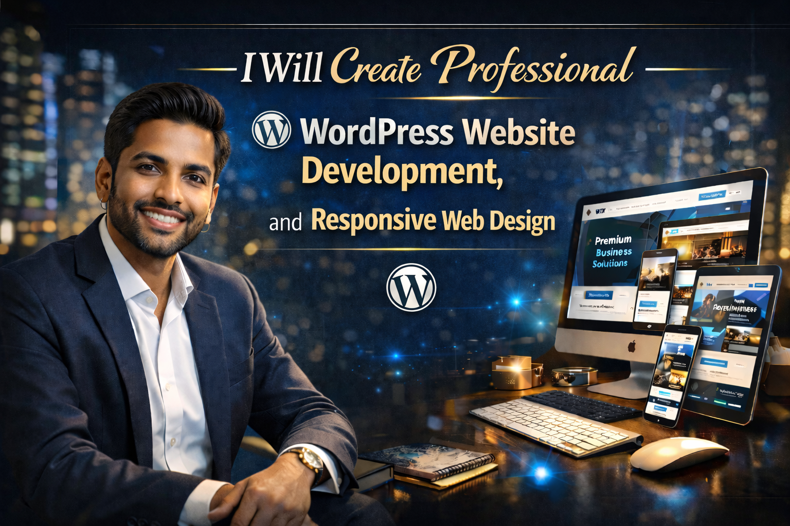 Create Professional Landing Pages, Wordpress Website Development, And Responsive Web Design 1 Create Professional Landing Pages, Wordpress Website Development, And Responsive Web Design