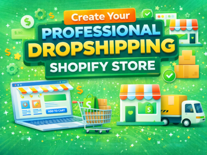 Create Your Professional Dropshipping Shopify Store by Zinn Digital™
