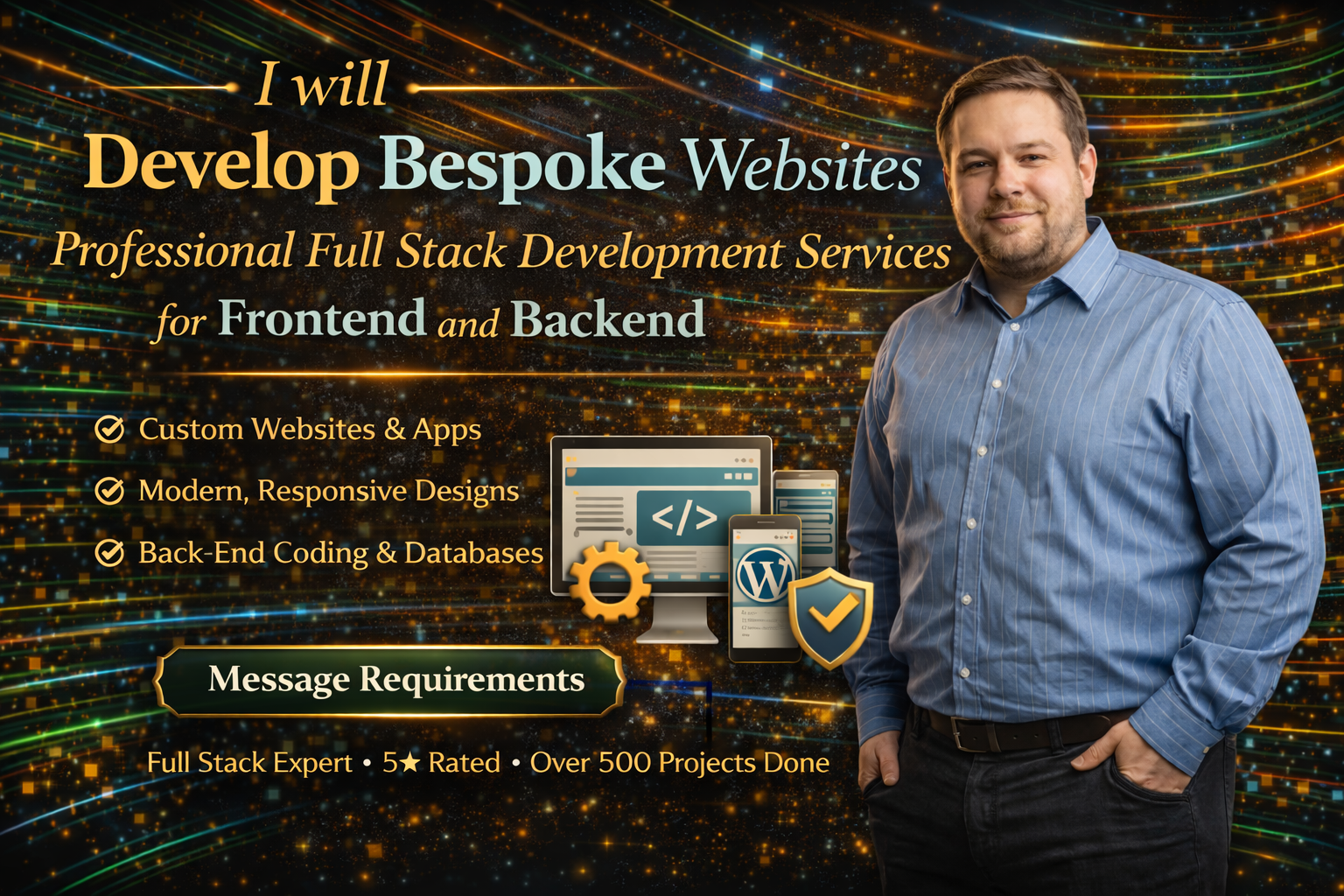 Develop Bespoke Websites - Professional Full Stack Development Services For Frontend And Backend 1 Develop Bespoke Websites - Professional Full Stack Development Services For Frontend And Backend Zinn Ub Freelancer