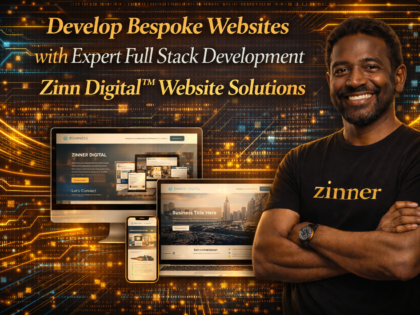 Bangunkan Laman Web Tempahan dengan Pembangunan Full Stack Pakar | Zinn Digital&trade; Website Solutions