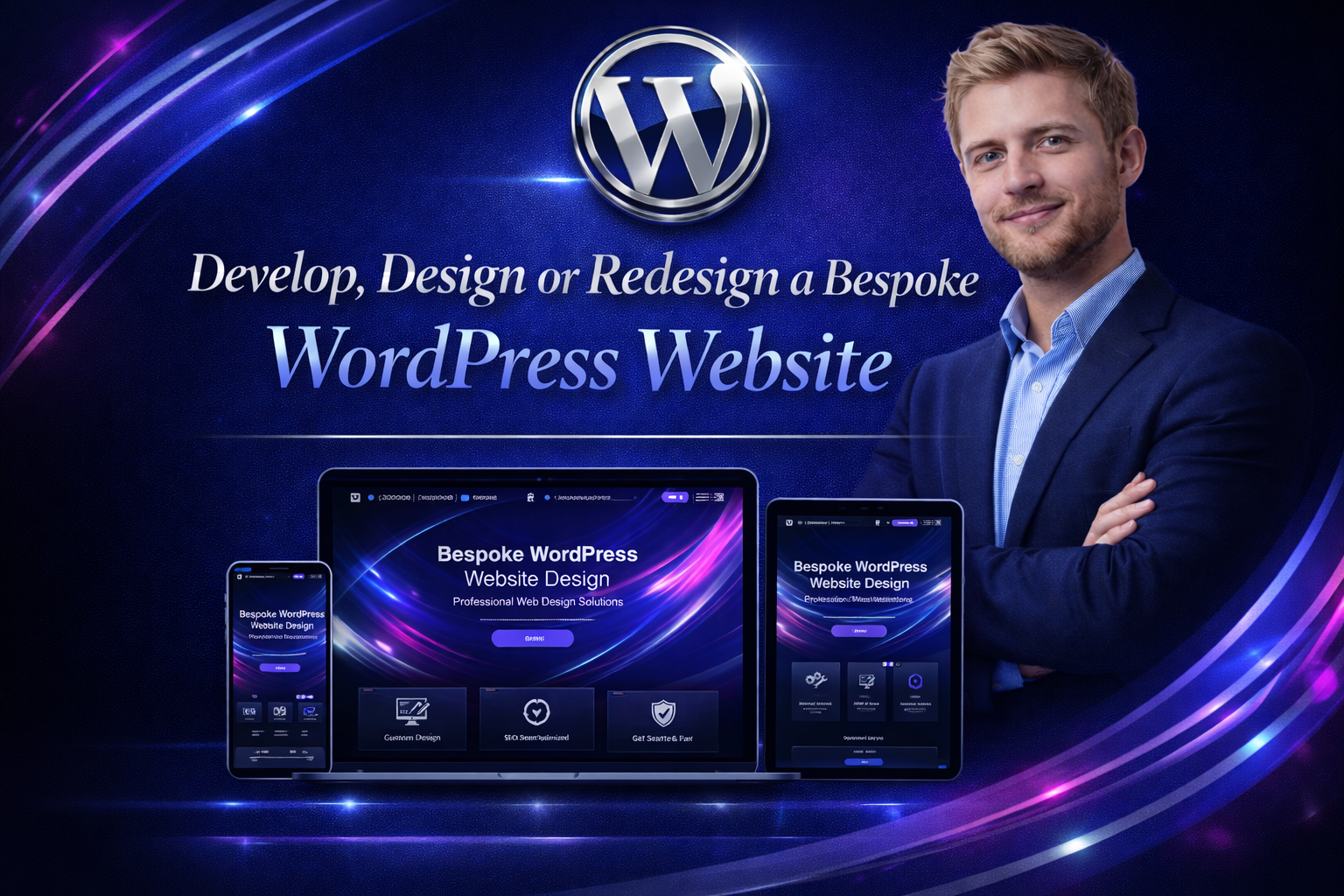 Develop, Design Or Redesign A Bespoke Wordpress Website 1 Develop, Design Or Redesign A Bespoke Wordpress Website