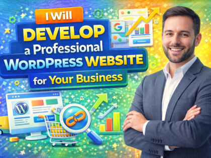Develop A Professional Wordpress Website For Your Business