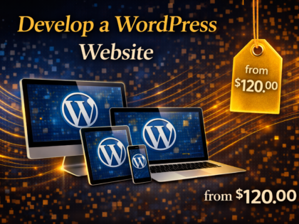 Develop a WordPress Website