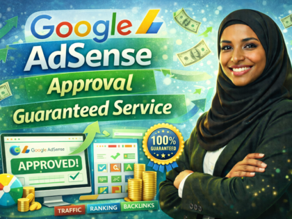 Google Adsense Approval Guaranteed Service