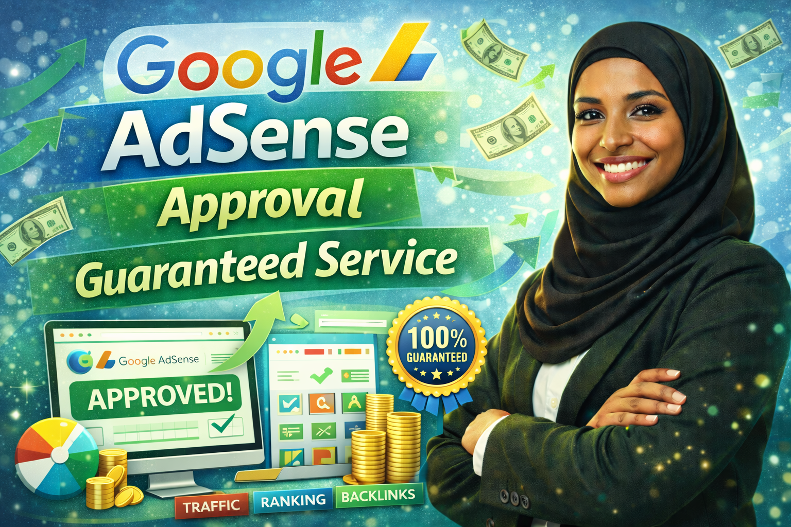 Je vais créer un site WordPress et obtenir l'approbation de Google Adsense 1 Approbation Google Adsense garantie