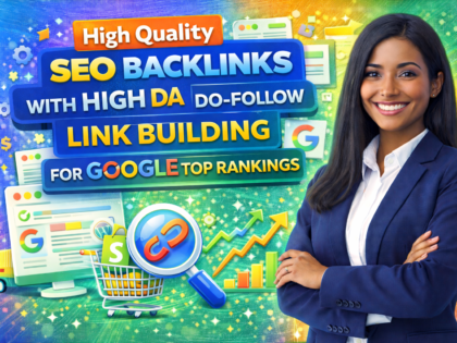 High Quality Seo Backlinks With High Da Do-Follow Link Building For Google Top Rankings