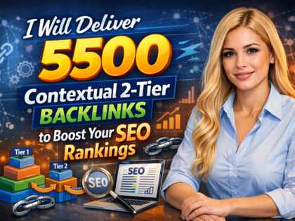 I Will Deliver 5500 Contextual 2-Tier Backlinks to Boost Your SEO Rankings