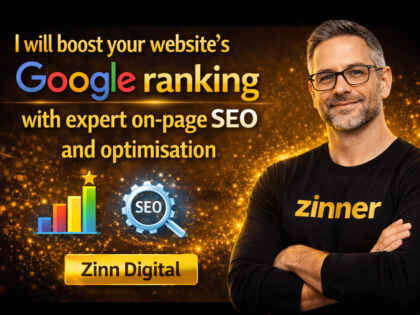 I will boost your website's Google ranking with expert on-page SEO and optimisation
