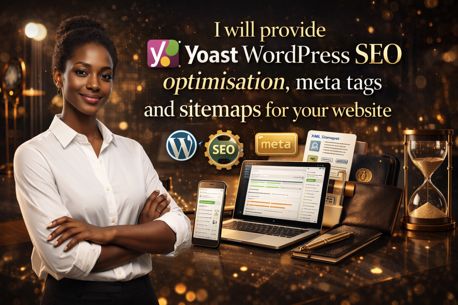 I Will Provide Yoast Wordpress Seo Optimisation, Meta Tags And Sitemaps For Your Website
