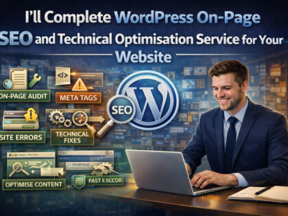 I'll Complete WordPress On-Page SEO and Technical Optimisation Service for Your Website
