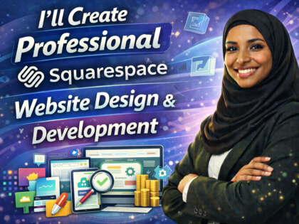 I'll Create Professional Squarespace Website Design & Development