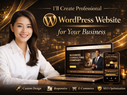 I'll Create Professional WordPress Website for Your Business