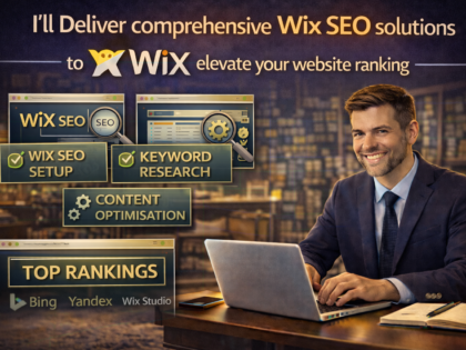 I'Ll Deliver Comprehensive Wix Seo Solutions To Elevate Your Website Ranking
