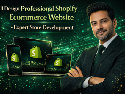 I'Ll Design Professional Shopify Ecommerce Website - Expert Store Development