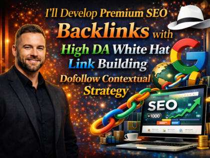 I'll Develop Premium SEO Backlinks with High DA White Hat Link Building Dofollow Contextual Strategy zinn hub advert image 2