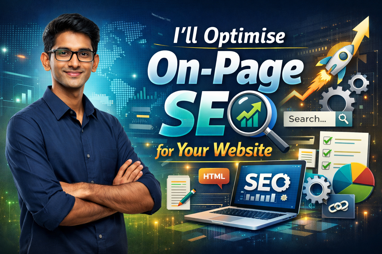I'Ll Optimise On-Page Seo For Your Website 1 I'Ll Optimise On-Page Seo For Your Website